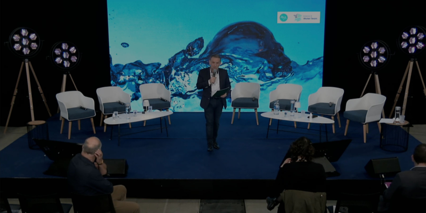 Intervention de Luc au salon Cycl’Eau à Toulouse