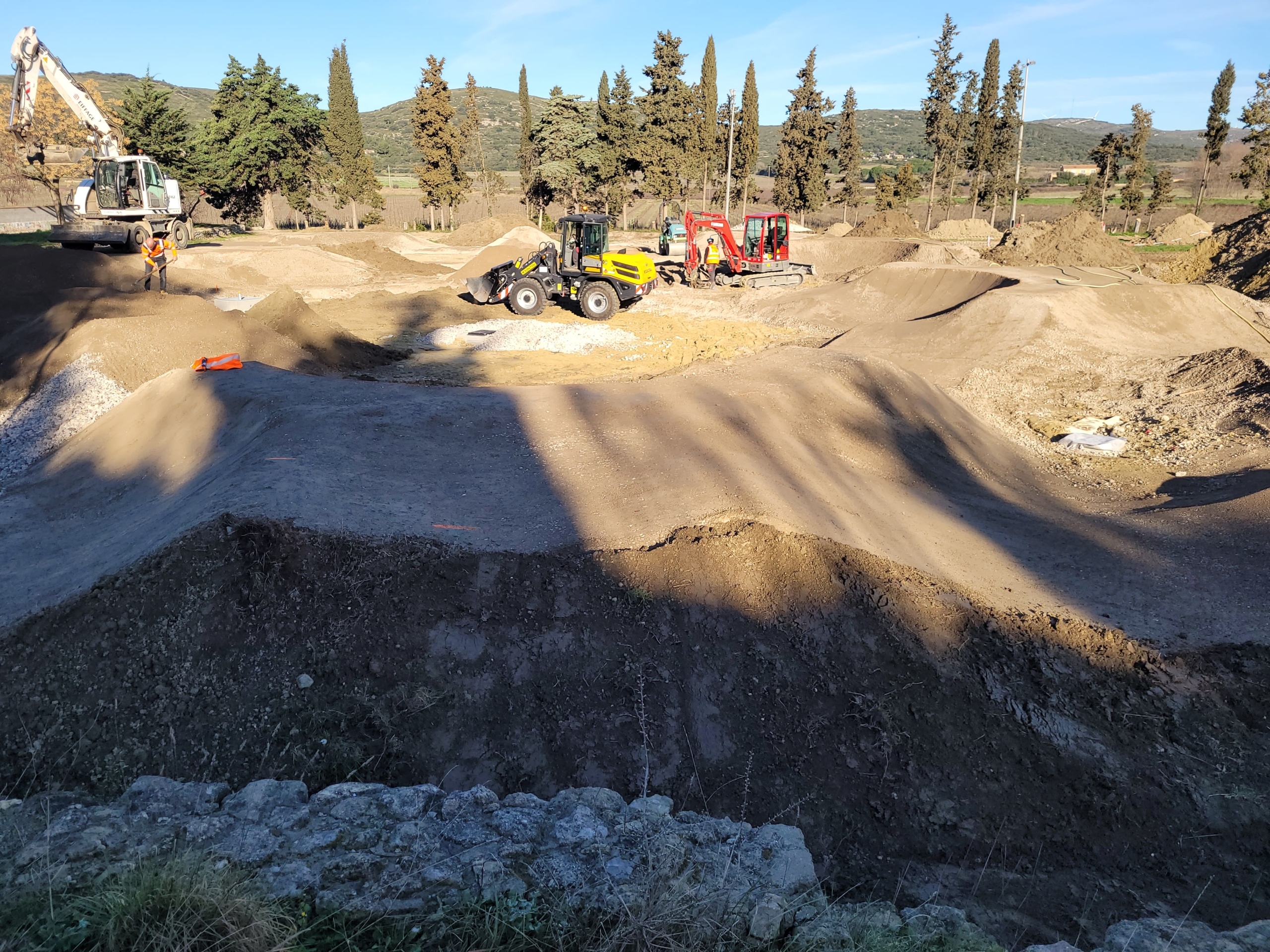 L&rsquo;aménagement du parc de loisirs et de sports des Baux prend forme !