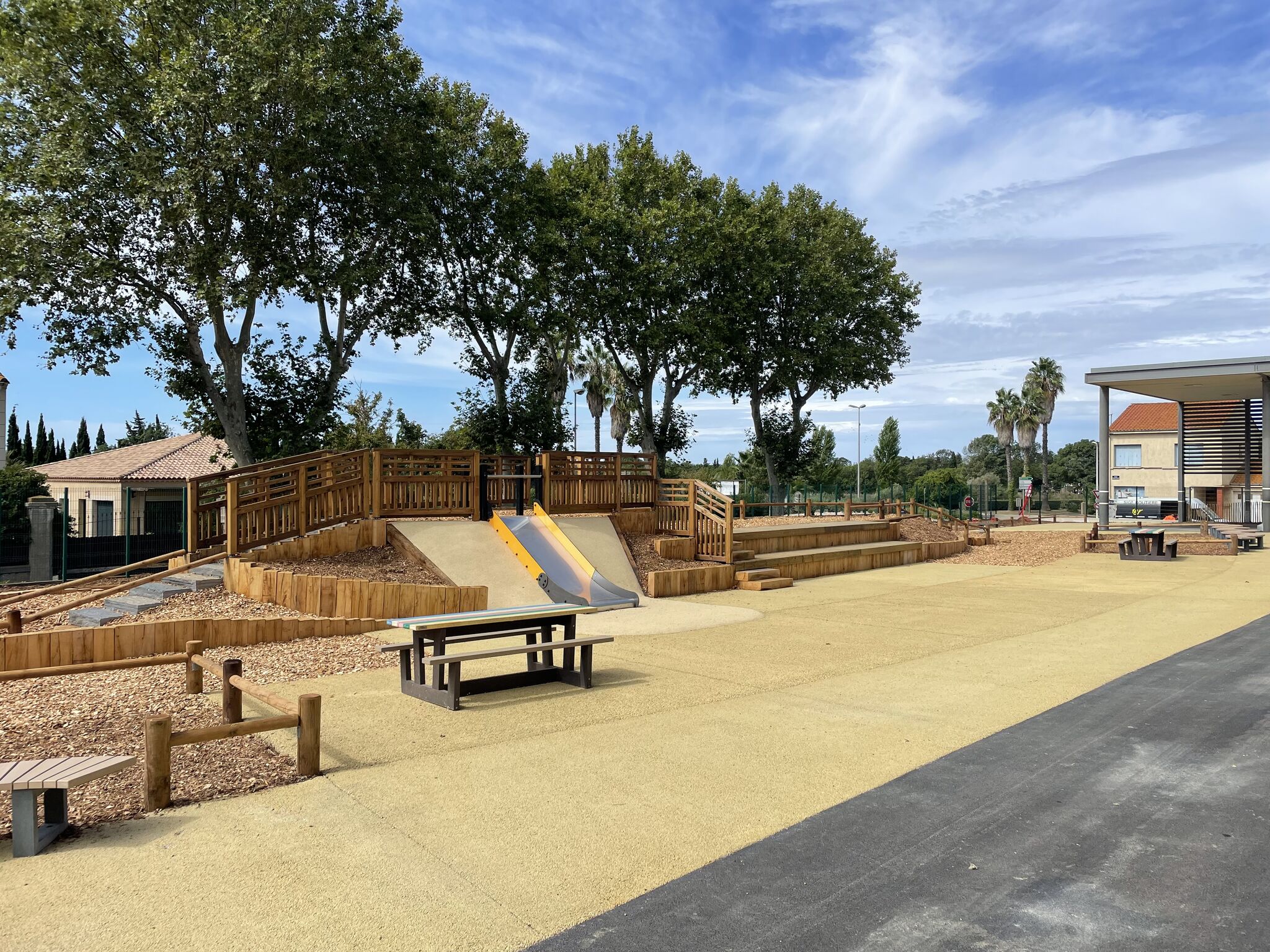 Des cours d&rsquo;école plus vertes et plus fraîches pour la rentrée à Portiragnes!