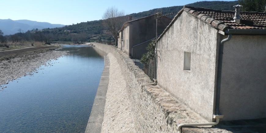 Sécurité hydraulique de la digue du bourg